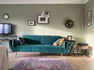 Posezení v ubytování #1 Studioapartment mit Loreleyblick direkt an der schönsten Etappe des Rheinsteigs