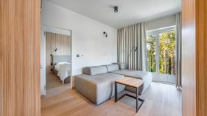 O zonă de relaxare la Bałtycki Apartamenty, Sun & Snow