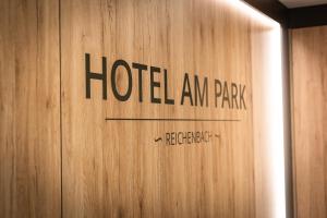 Certifikát, hodnocení, plakát nebo jiný dokument vystavený v ubytování Hotel Am Park