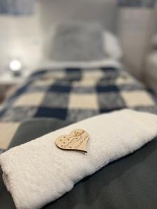 Postel nebo postele na pokoji v ubytování Przy Stoku i Potoku