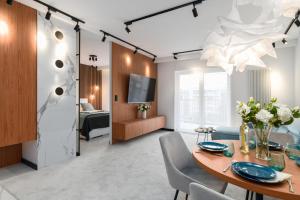 Posedenie v ubytovaní Wilczak Apartment with FREE GARAGE Poznań by Noclegi Renters