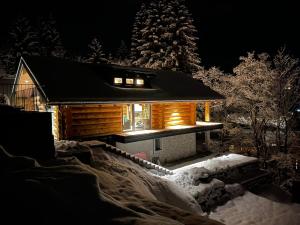 Chalet Deux A semasa musim sejuk