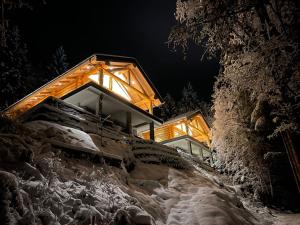 Chalet Deux A semasa musim sejuk