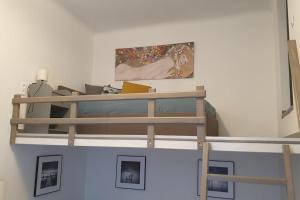 Posteľ alebo postele v izbe v ubytovaní BEM56 Apartman