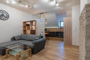 Kuchyň nebo kuchyňský kout v ubytování Ferienwohnung Springer
