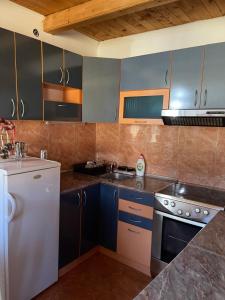 Kuchyň nebo kuchyňský kout v ubytování Chalet Breza