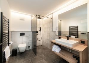 Koupelna v ubytování B&B Hotel Das Diellehen