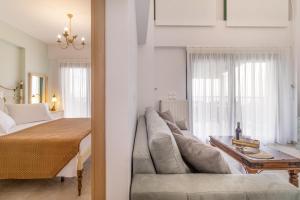 Posteľ alebo postele v izbe v ubytovaní Sapphire Blue Villa