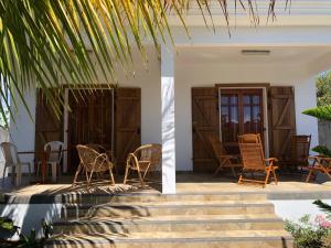 Patio nebo venkovní prostory v ubytování Maison familiale à Ile Maurice