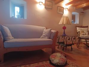 Posezení v ubytování B&b Rosy
