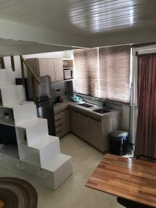 Posezení v ubytování Tiny House Jeri