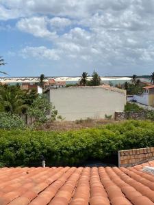 a view of a tile roof of a building at Ilha do amor in Camocim