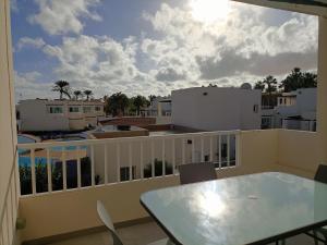 Balkón alebo terasa v ubytovaní CALIMA Lodge Corralejo