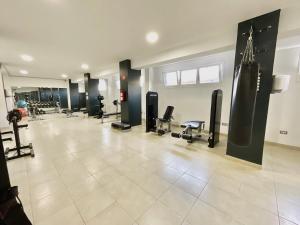 Fitness centrum a/nebo fitness zařízení v ubytování Tropical Rest Apartment