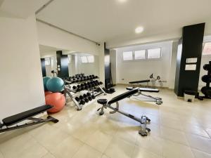 Fitness centrum a/nebo fitness zařízení v ubytování Tropical Rest Apartment