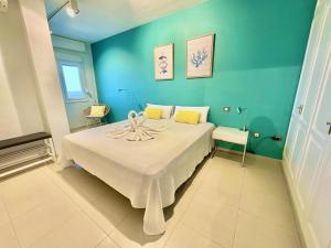 Postel nebo postele na pokoji v ubytování Tropical Rest Apartment