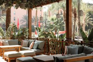 Posezení v ubytování Nobu Hotel Marrakech