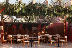 Restaurace v ubytování Nobu Hotel Marrakech