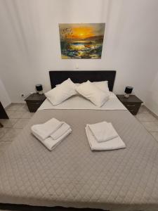 Postel nebo postele na pokoji v ubytování Harbour Lounge rooms
