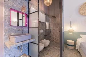 Koupelna v ubytování Dimora Lopez B&B
