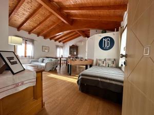 Posteľ alebo postele v izbe v ubytovaní NG Guest House il RIS