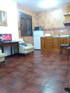 Kuchnia lub aneks kuchenny w obiekcie Casa Rural El Sendero