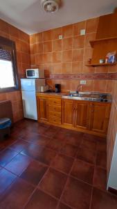 Kuchnia lub aneks kuchenny w obiekcie Casa Rural El Sendero