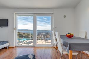 Balkón nebo terasa v ubytování Pikolo Apartments Omiš