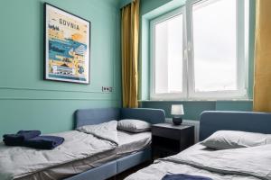 Fotografia z galérie ubytovania Blue Door Apartment, Świętojańska, Śródmieście v destinácii Gdynia