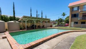 Swimmingpoolen hos eller tæt på Aqua on Bribie 100 metres to Beach and Shops