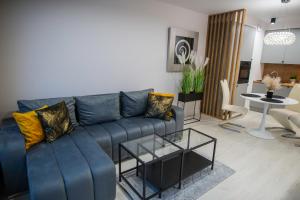 Posedenie v ubytovaní Nowoczesny apartament Ludova
