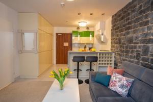 Kuchyňa alebo kuchynka v ubytovaní Apartament Nad Potokiem 41 + 6 fotografií
