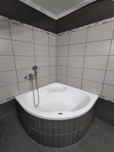 A bathroom at Silver Pearl Apartment