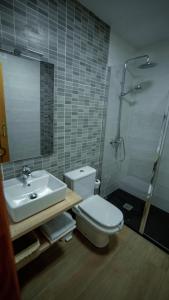 Koupelna v ubytování Casa Indalmar II San José