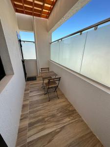 Balkón nebo terasa v ubytování Blue Rose Hotel