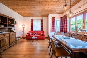 Posezení v ubytování Camping Seiser Alm