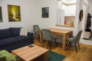 Posezení v ubytování Apartment Barcelona Zemun Belgrade