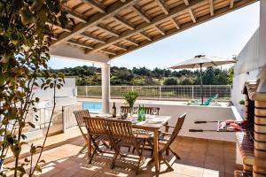 Balkon oz. terasa v nastanitvi Villa Albufeira SUNSHINE