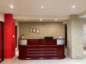 Ο χώρος του λόμπι ή της ρεσεψιόν στο Dazela Guest House
