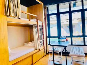 Postel nebo postele na pokoji v ubytování Daraya Hostel