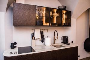 Dapur atau dapur kecil di Silma Retreat