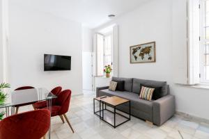TV a/nebo společenská místnost v ubytování OleHousing-San Lorenzo