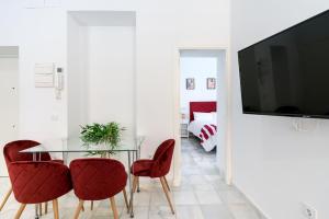 TV a/nebo společenská místnost v ubytování OleHousing-San Lorenzo