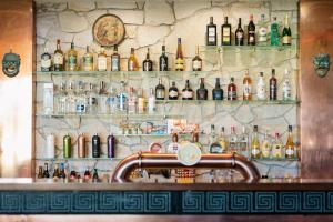 Lounge alebo bar v ubytovaní Penzion Troja