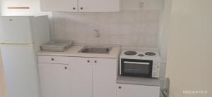 Kuchyň nebo kuchyňský kout v ubytování Lemonis House