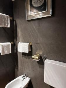 Koupelna v ubytování LU Suites