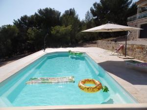 Basen w obiekcie LE SEPT charmant studio aux portes des calanques lub w pobliżu