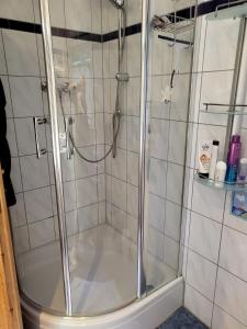 Et badeværelse på Strandbungalow Wittower Heide 24