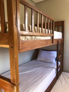 Postel nebo postele na pokoji v ubytování Apartamento em Luís Correia