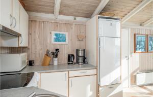 Kuchyň nebo kuchyňský kout v ubytování Stunning Home In Hjørring With Sauna